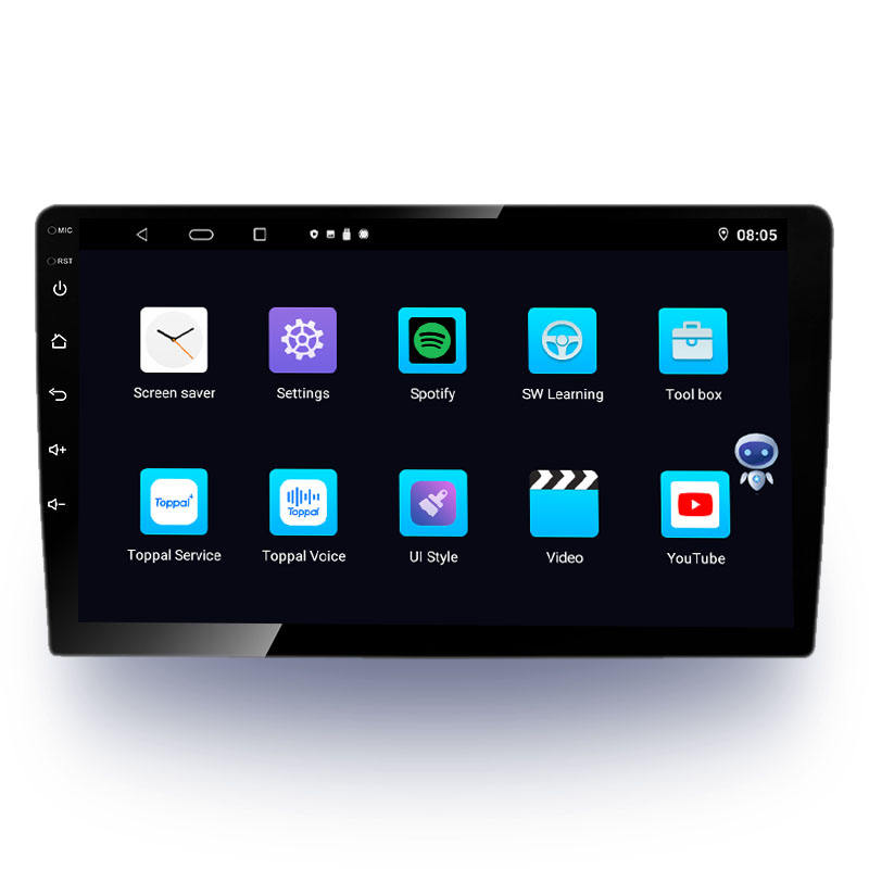 High Quality 9 inch Android 10.0 Car Radio Audio Video Stereo DVD Player DSP for FIT JAZZ 2001 2009 GPS Navigation system