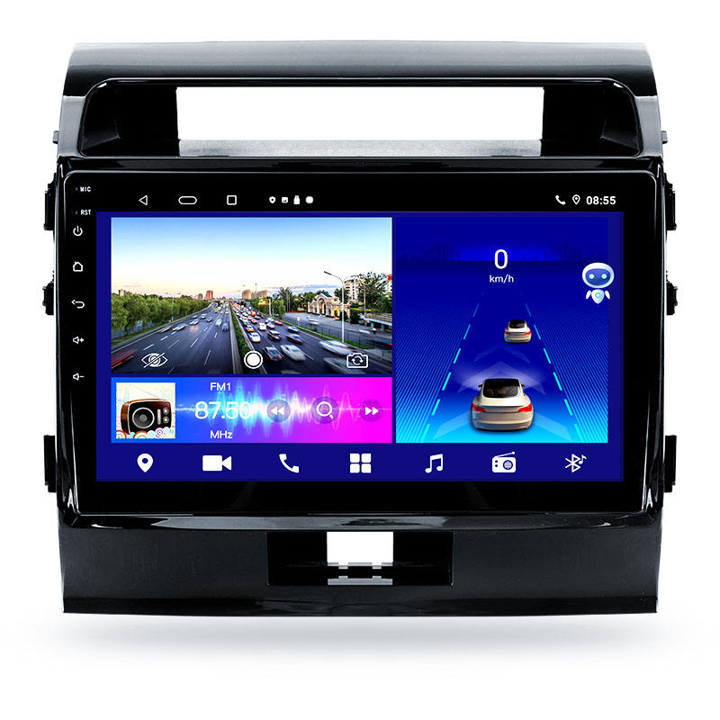 Manufacturer 9inch Android Car Radio Dvd Player Android for LAND CRUISER 2007 To 2015 Multimedia Player Navigation Gps Car Audio
