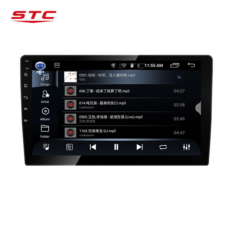 Universal 1 Din Carplay Android Auto 7'' Inch Foldable Detachable Touch Screen GPS BT FM Octa Core Dsp Car Audio for Axela Mazda