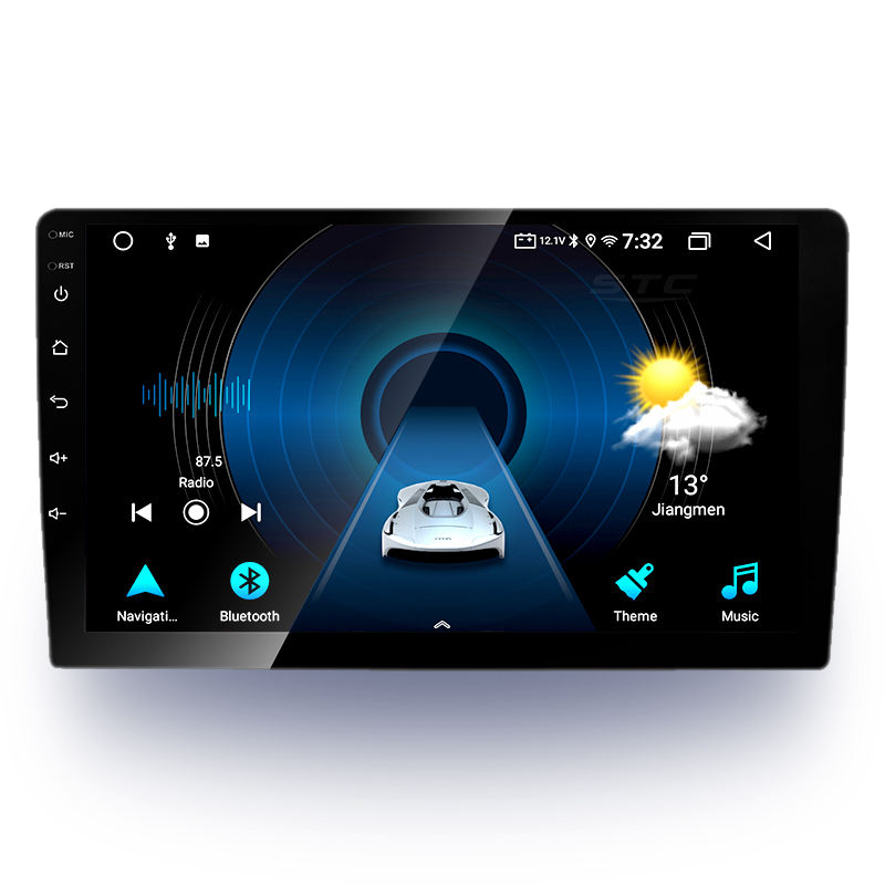 Universal 1 Din IPS 1024*600 Touch Screen Android 2 +32g BT/GPS/WiFi /Mirror Link/AM/Carplay/DSP/4G Dvd Player for Car