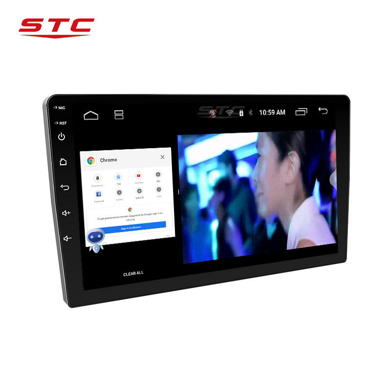 Factory outlet 8 Core car dvd player Reversing image 10 inch DSP car video mirror link car mp5 player