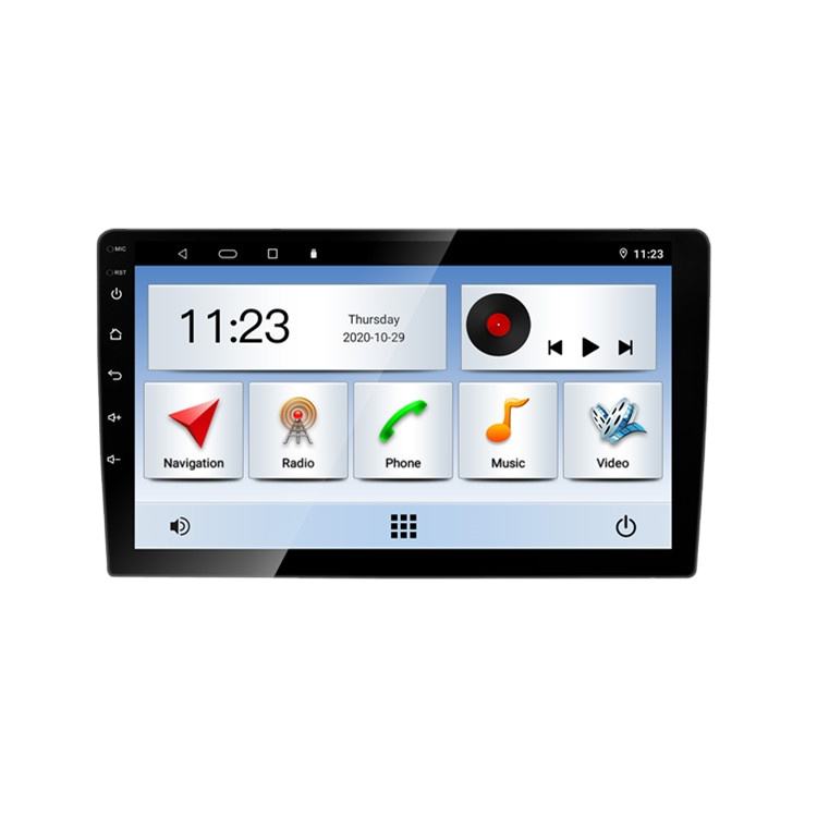 10.1inch android 10.0 8 core car multimedia radio system player with gps navigation for Universal car video player