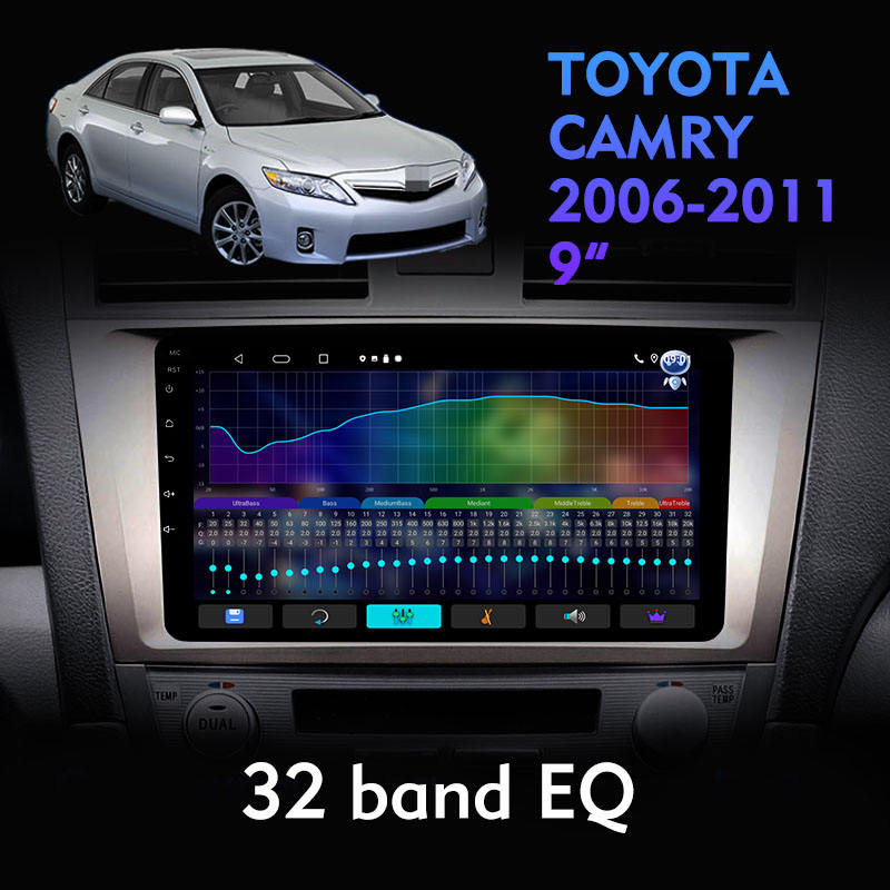 Car Radio GPS Automatic Android Ordering Self Service Touch Screen Ainavi Multimedia Player For Toyota CAMRY 2006 2011 9