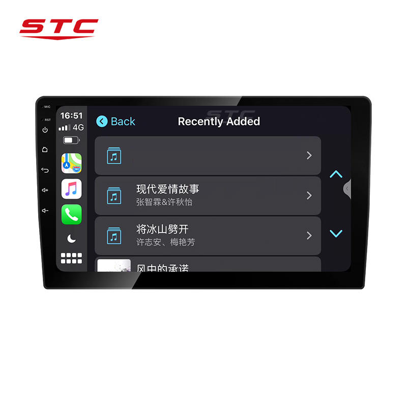 Single Din Car Stereo Android 10 System 10.1 Inch 2+32GB DSP Carplay AM for HONDA CRV 2011 To 2018 Car Android Radio Player with