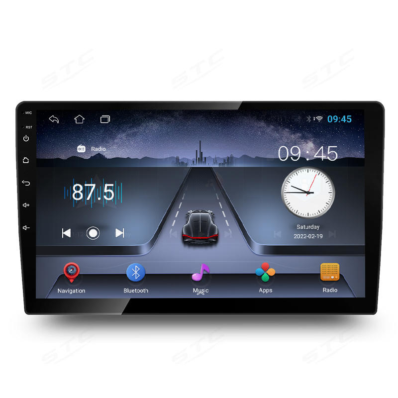10 Inch Android 10.0 Car Video Universal Car Audio System with Dsp Wireless Carplay