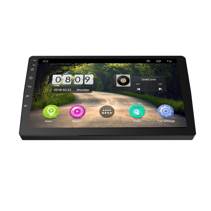 Android 10.0 up/down/left/right adjust the angle 10.1 inch support car navigation slim body universal car radio