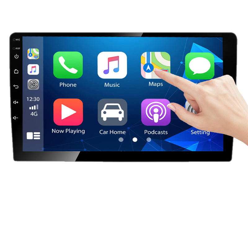 IPS+2.5D 2GB+32GB 360 Camera Wired Carplay Online Theme 48 Band EQ 10 Inch Android Touch Screen Car Dvd Player Auto Electronics
