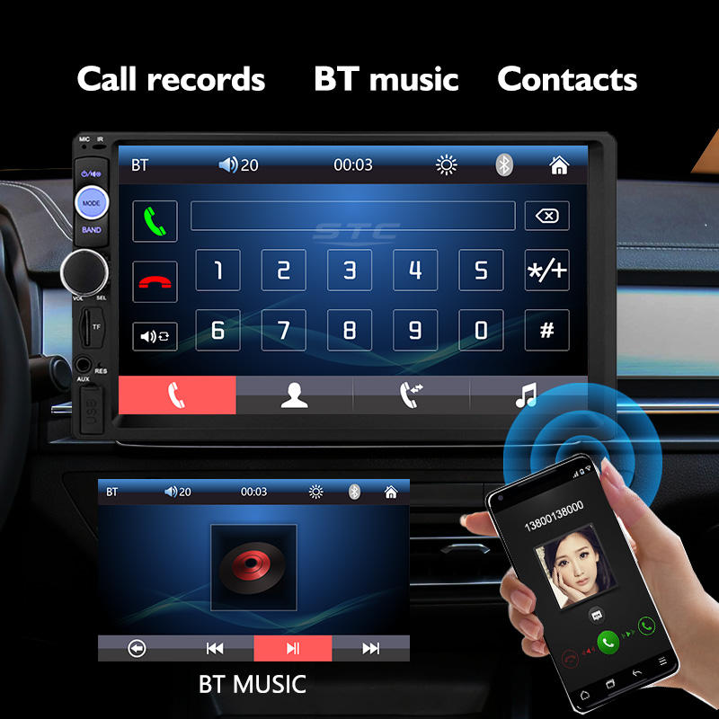WinCe 1 DIN 7-inch Car Mp5 Player Touch Screen Stereo Automatic Radio Car Mp5 Multimedia Player